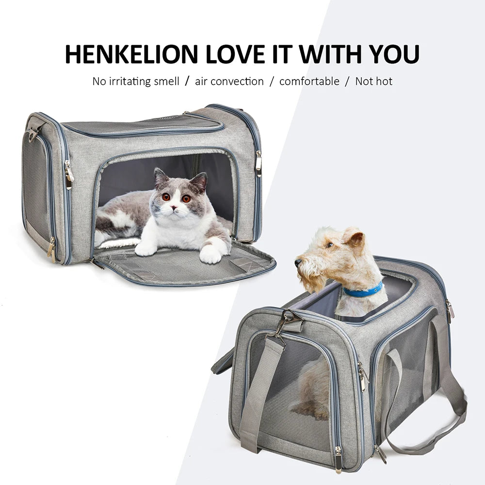 Soft-Sided Pet Carrier Backpack