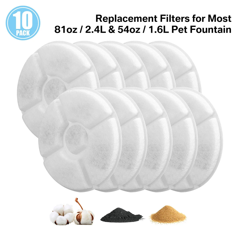 Pet Fountain Replacement Filters