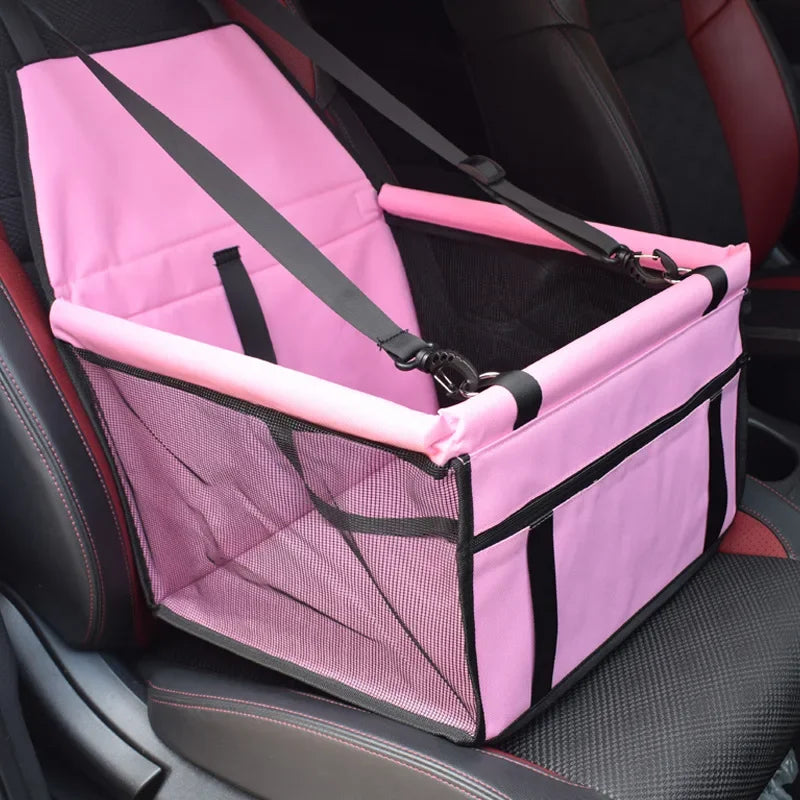 Double-Thick Mesh Hanging Bag & Waterproof Pet Car Mat