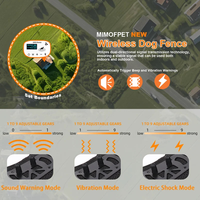 5000Ft Wireless Electronic Pet Fence