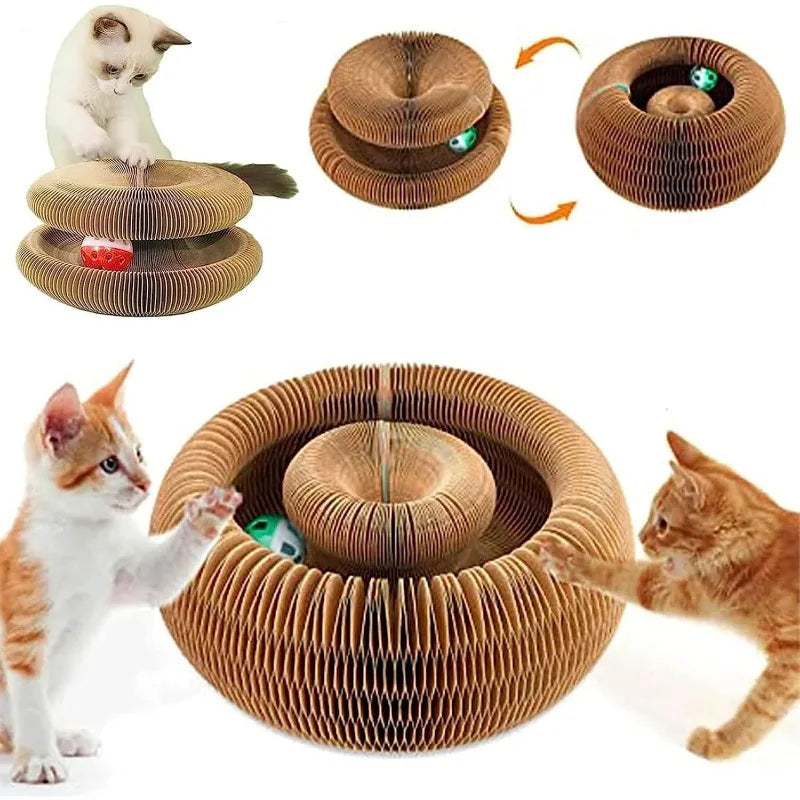 Magic Organ Cat Scratching Board Toy