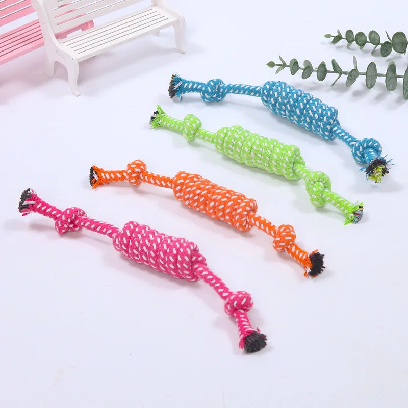Interactive Cotton Rope Dog Toys