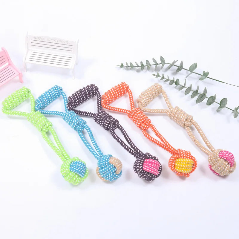 Interactive Cotton Rope Dog Toys