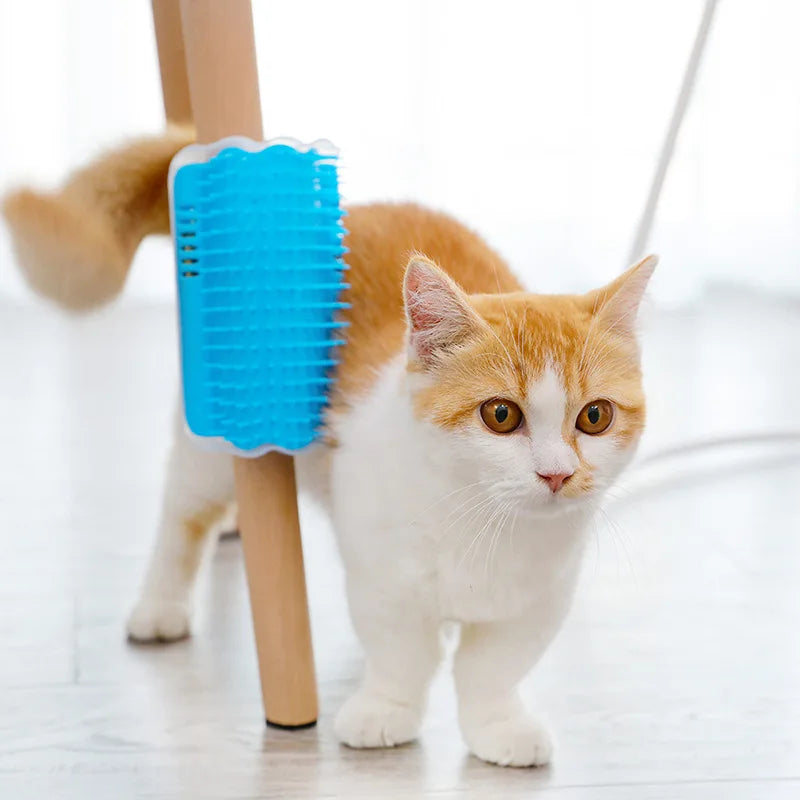 Cat Wall Corner Self-Groomer Brush