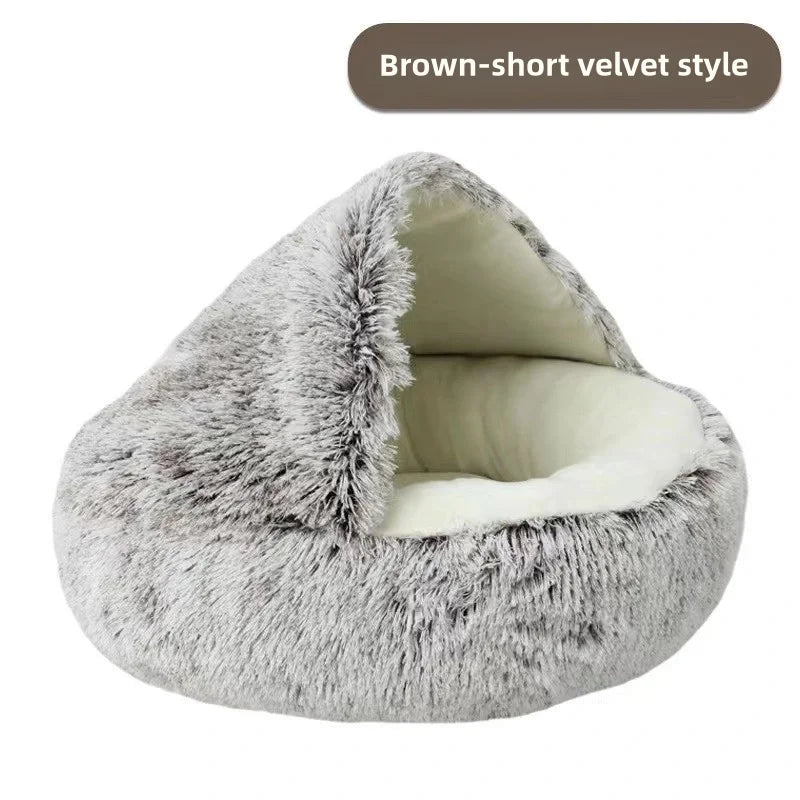 Autumn & Winter Plush Pet Nest