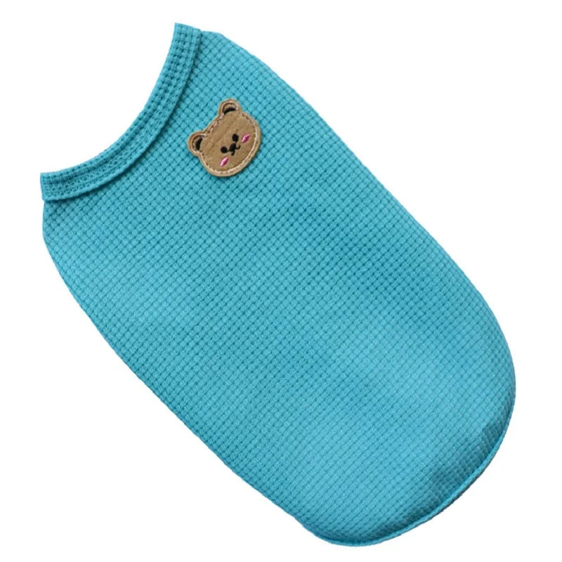 Breathable Waffle Pet T-Shirt