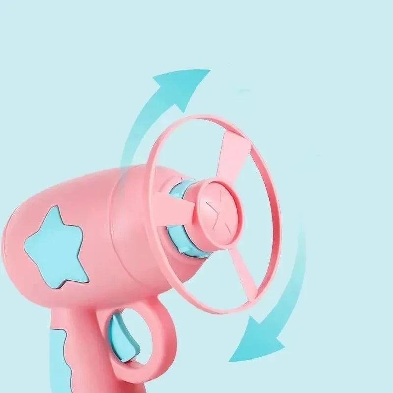 Funny Cat Flying Disc Launcher Toy