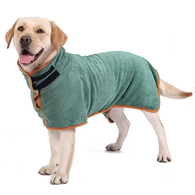 Absorbent Pet Bathrobe
