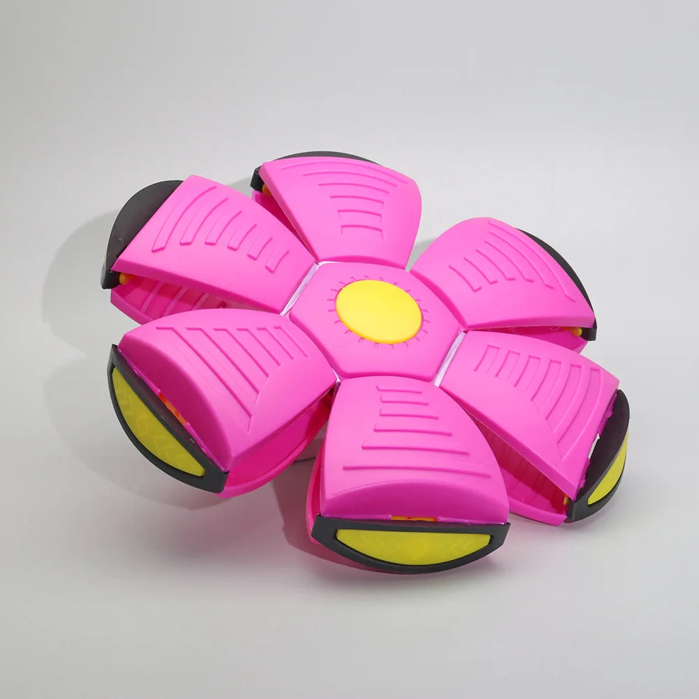 Pet Flying Saucer Bouncing Ball Toy