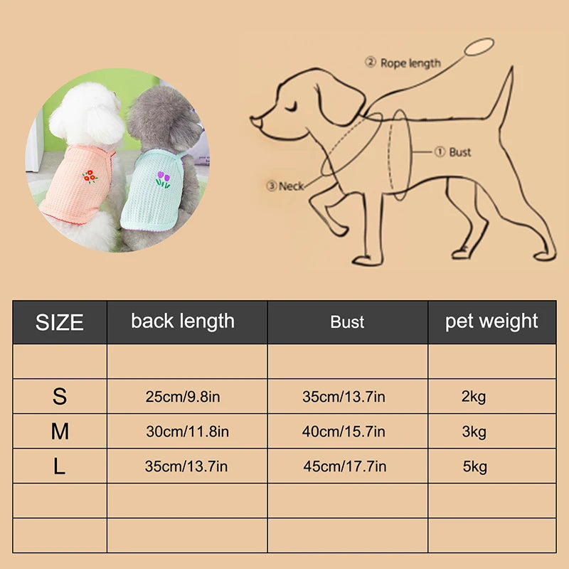 Thin Strap Pet Clothing