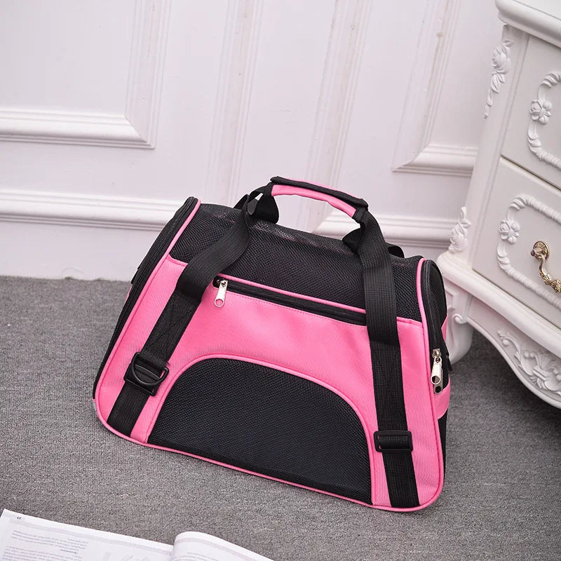Four-Sided Breathable Mesh Pet Bag