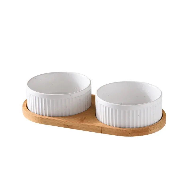Nordic Ceramic Pet Bowls