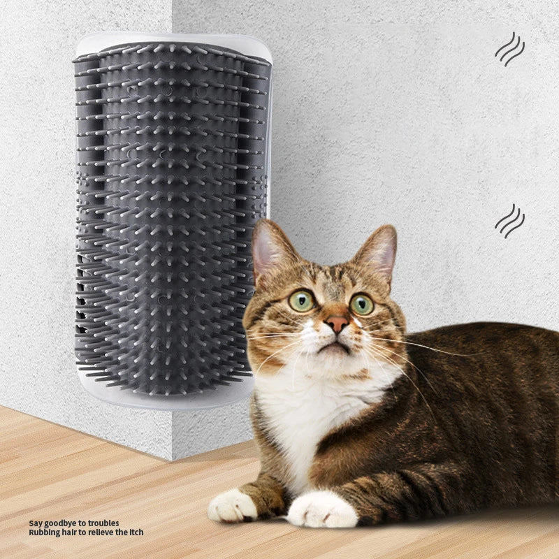 Cat Wall Corner Self-Groomer Brush