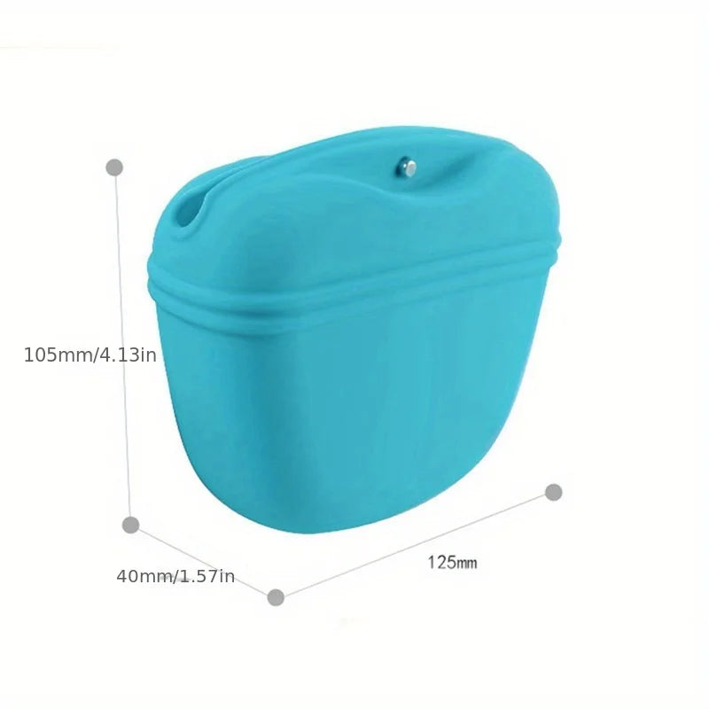 Silicone Dog Treat Training Bag