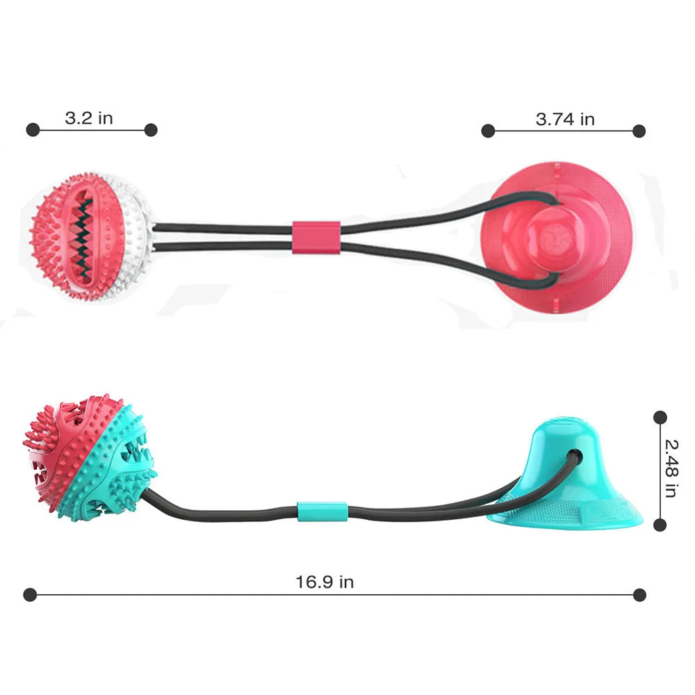 Interactive Suction Cup Tug Toy