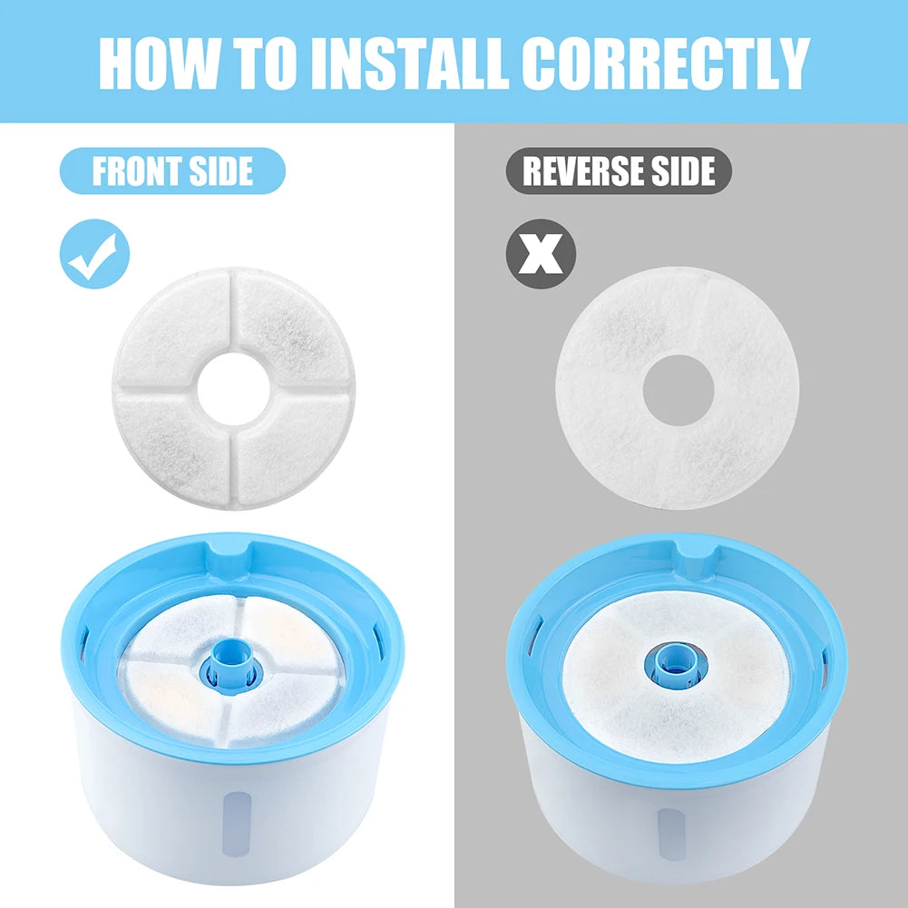 Pet Fountain Replacement Filters
