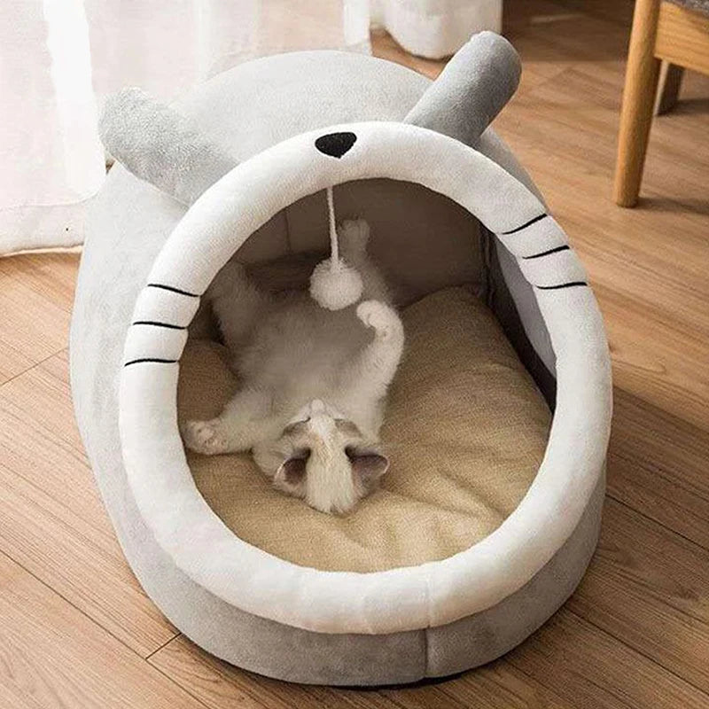 Cartoon-Inspired Deep Sleep Pet Bed