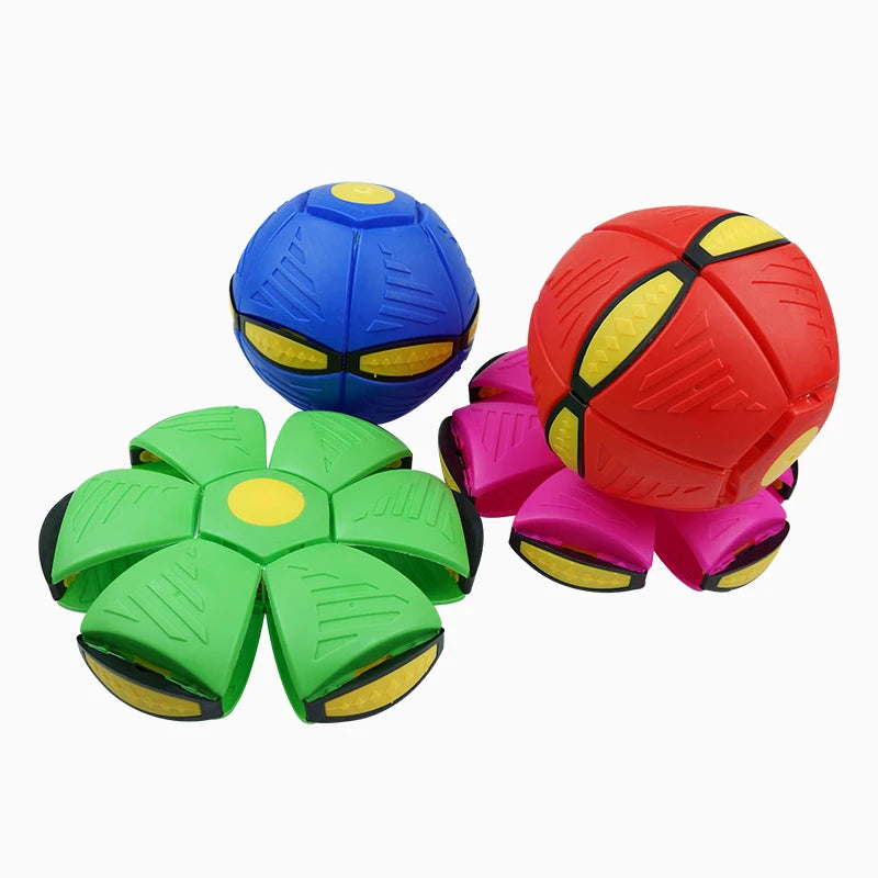 Pet Flying Saucer Bouncing Ball Toy