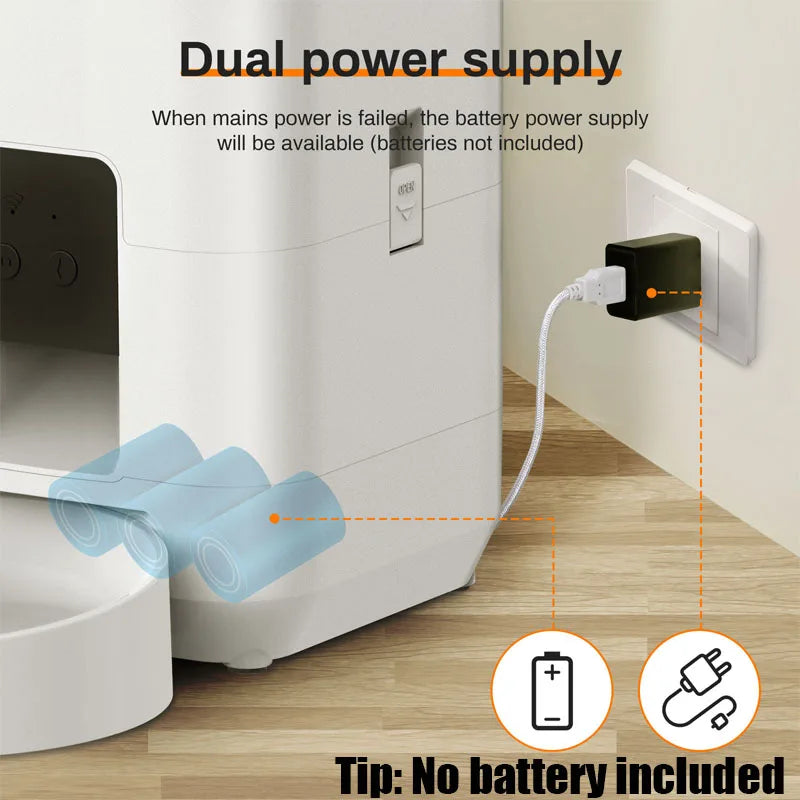 Upgraded Automatic Pet Feeder