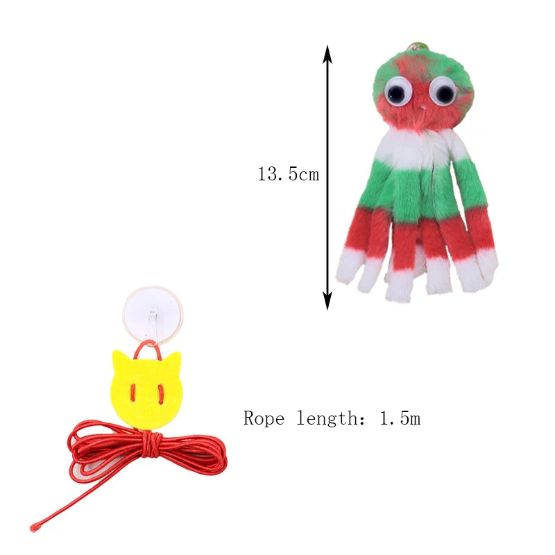Fashion Hanging Sound Octopus Toy