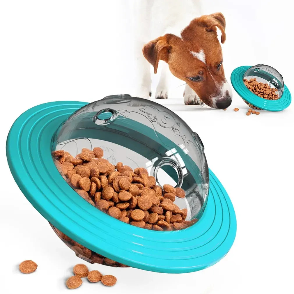 Flying Saucer Slow Feeder & Puzzle Toy