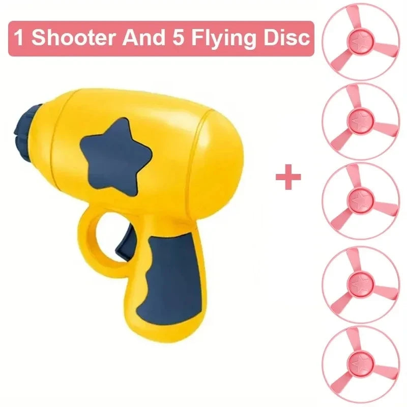 Funny Cat Flying Disc Launcher Toy