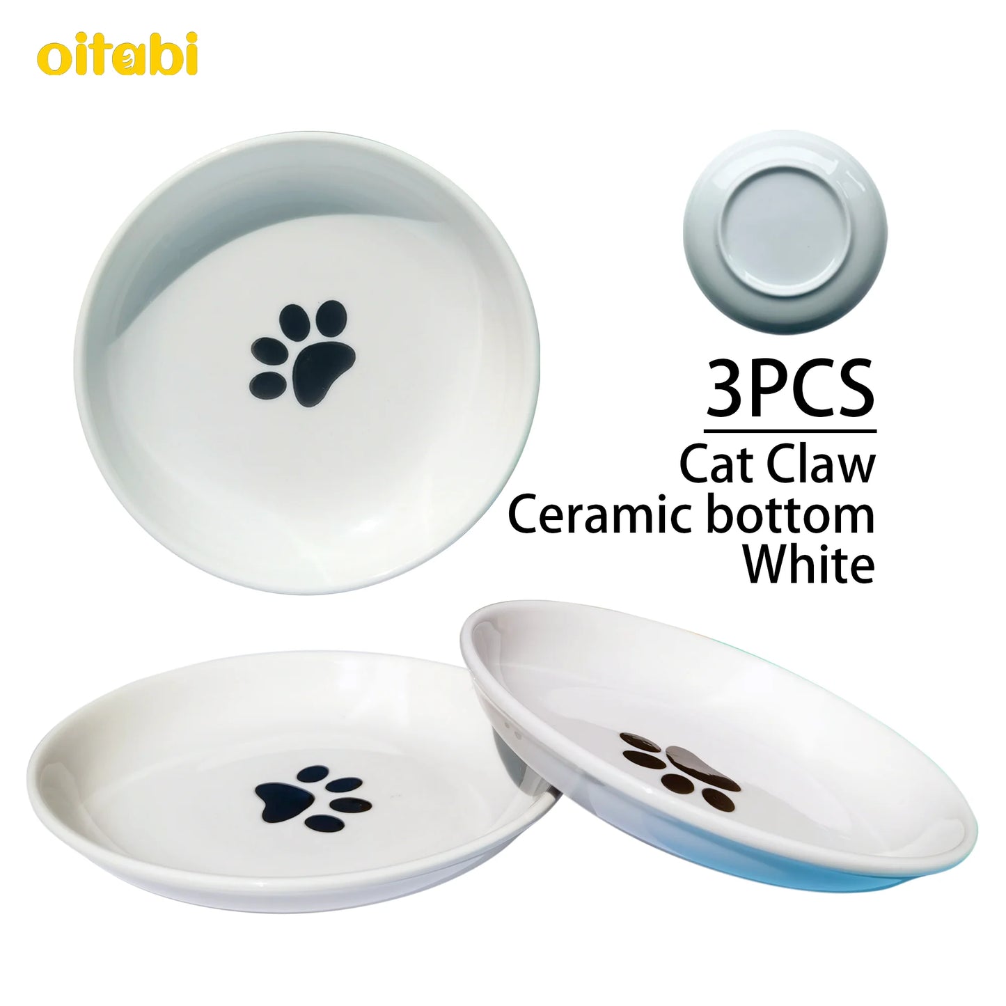 Oitabi No Spill Cat Bowl Set