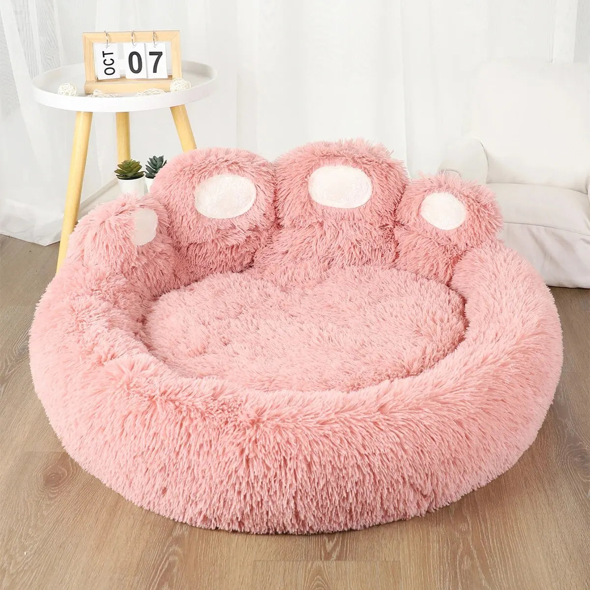 Bear Paw-Shaped Pet Bed