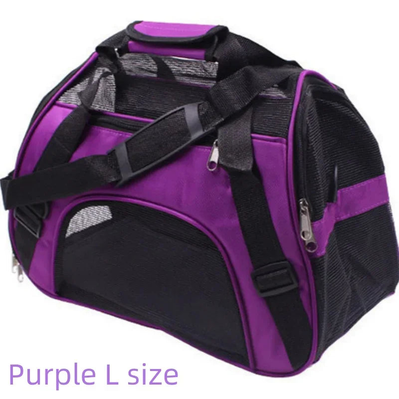 Four-Sided Breathable Mesh Pet Bag