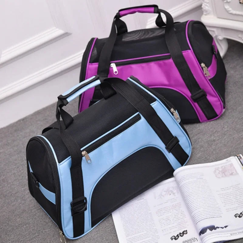 Four-Sided Breathable Mesh Pet Bag