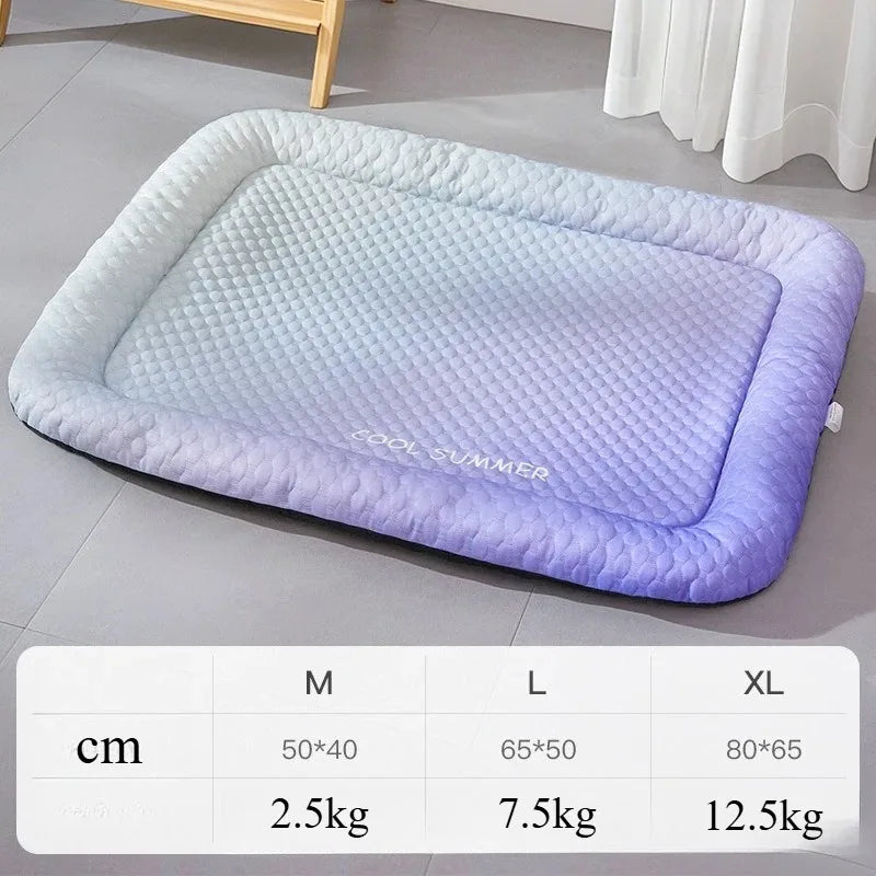 Summer Pet Ice Silk Bed