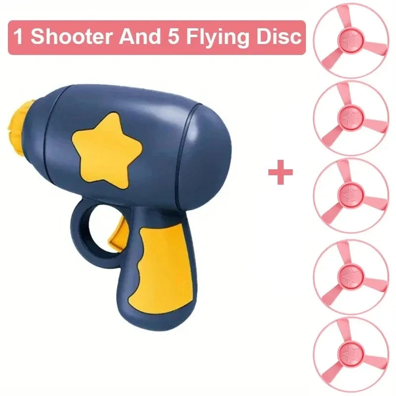 Funny Cat Flying Disc Launcher Toy