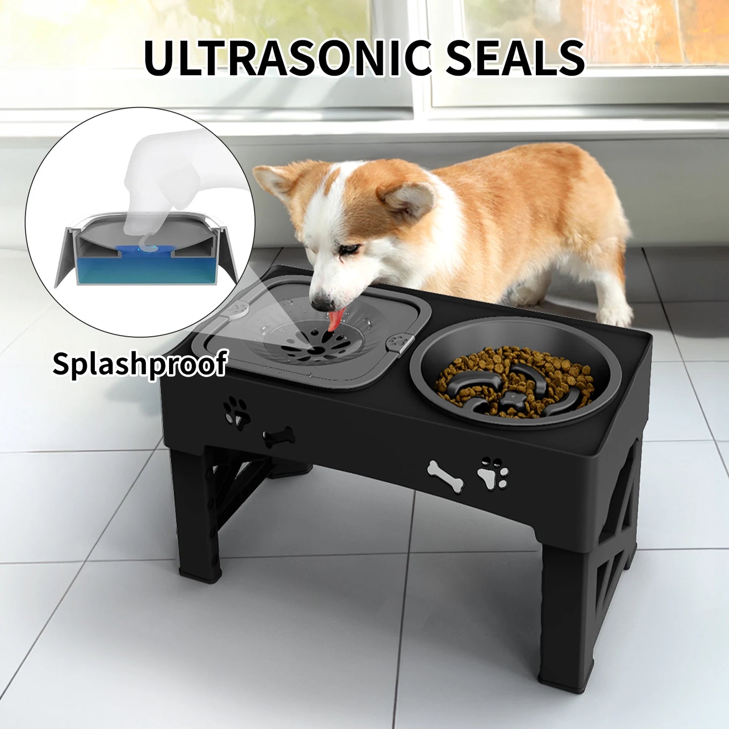 Foldable Pet Feeder