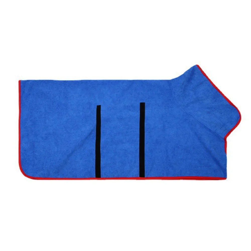 Absorbent Pet Bathrobe