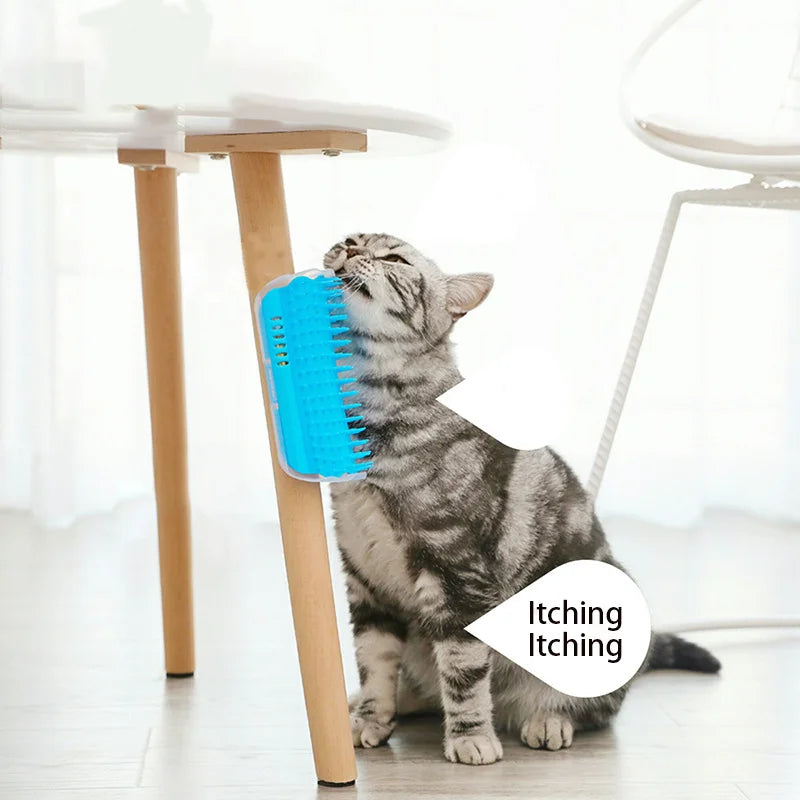 Cat Wall Corner Self-Groomer Brush