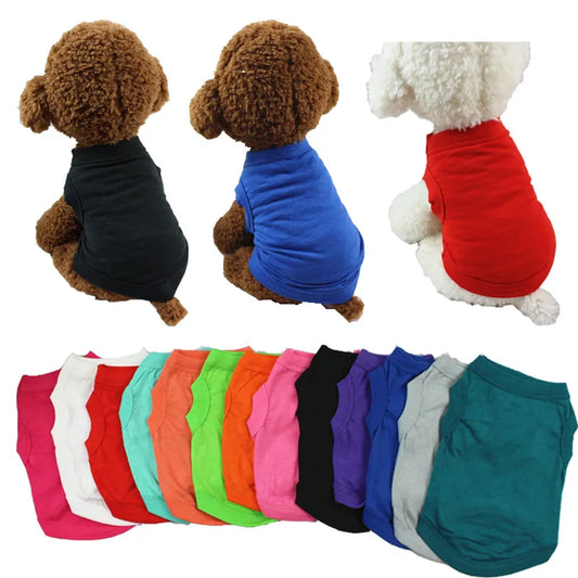 Pure Cotton Dog Vest