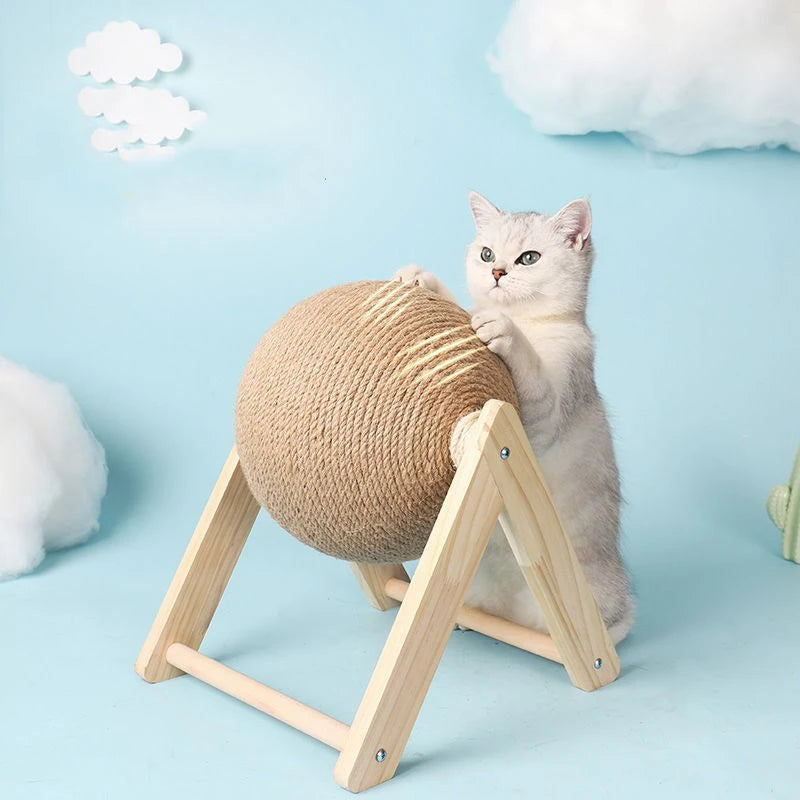 Sisal Rope Scratching Ball Toy