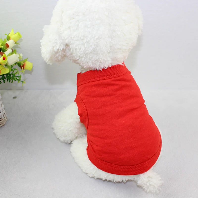 Pure Cotton Dog Vest