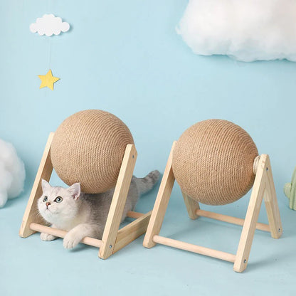 Sisal Rope Scratching Ball Toy