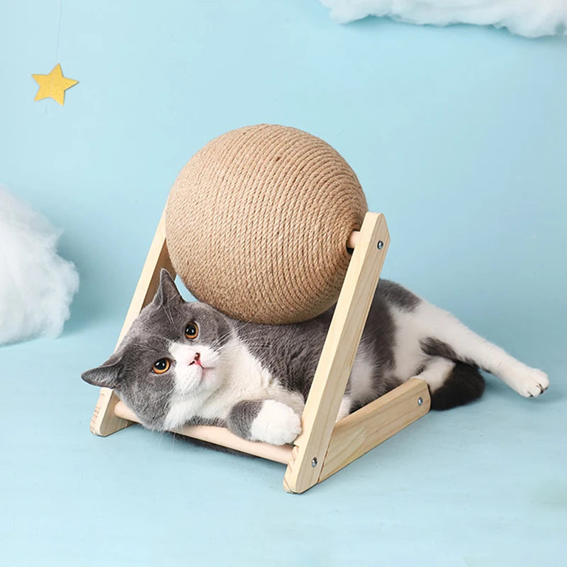 Sisal Rope Scratching Ball Toy