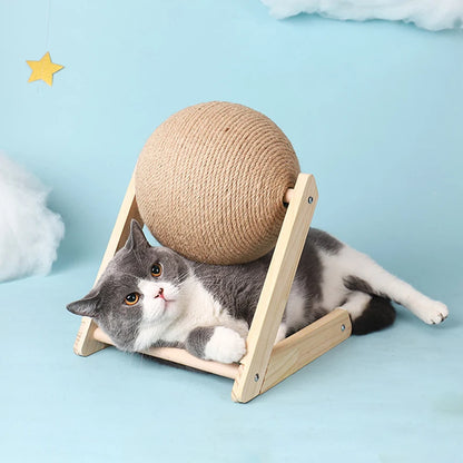 Sisal Rope Scratching Ball Toy