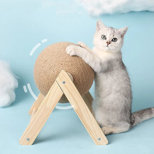 Sisal Rope Scratching Ball Toy