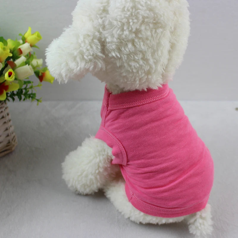 Pure Cotton Dog Vest
