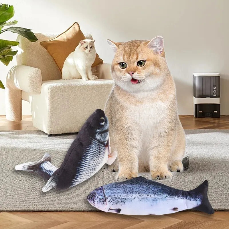 Electric Floppy Fish Toy