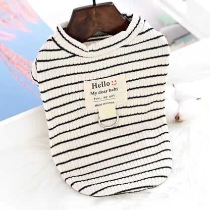Summer Striped Pet Vest