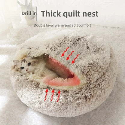 Autumn & Winter Plush Pet Nest