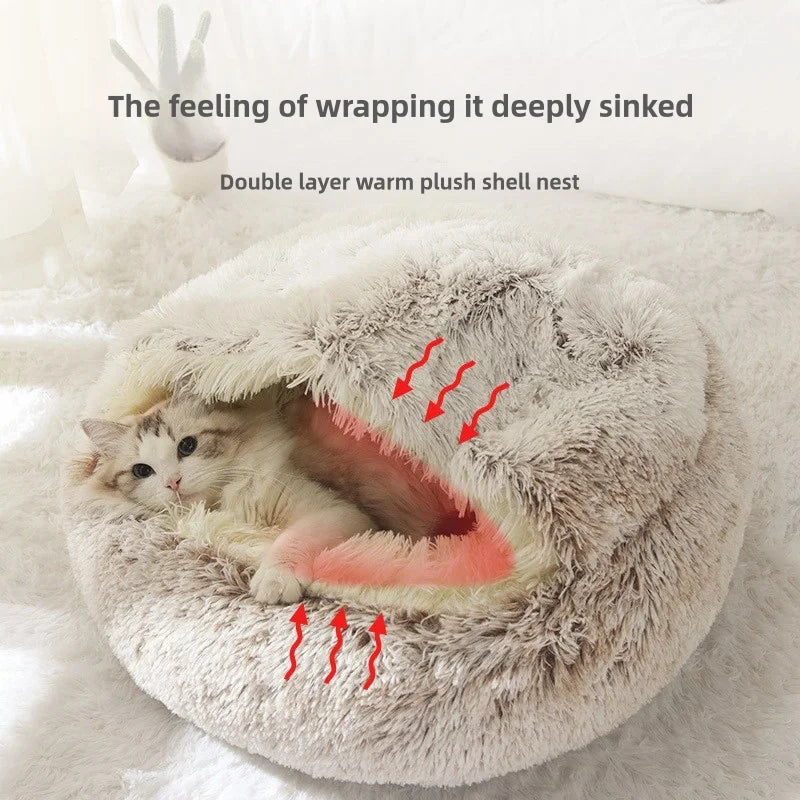 Autumn & Winter Plush Pet Nest