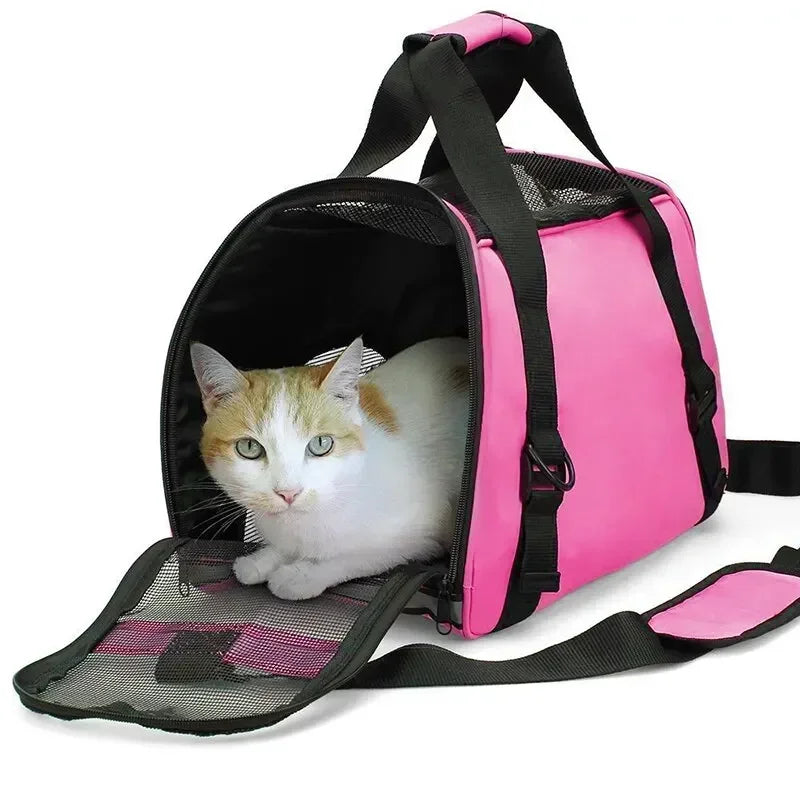 Four-Sided Breathable Mesh Pet Bag