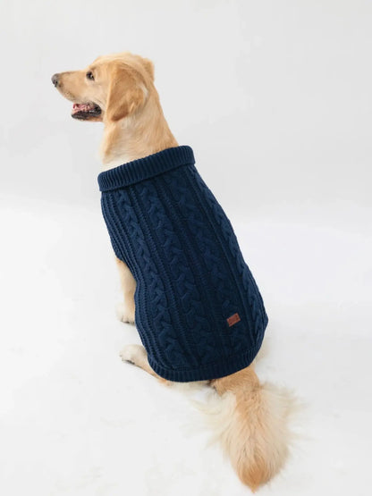 Cozy Knitted Pet Sweater