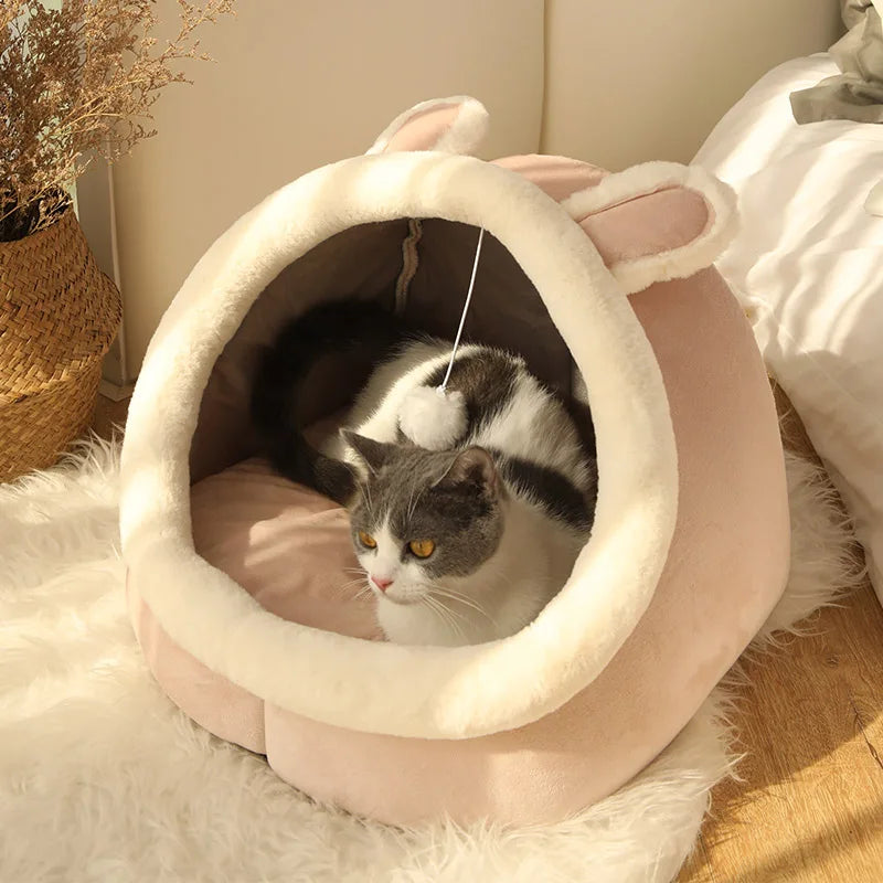 Cartoon-Inspired Deep Sleep Pet Bed